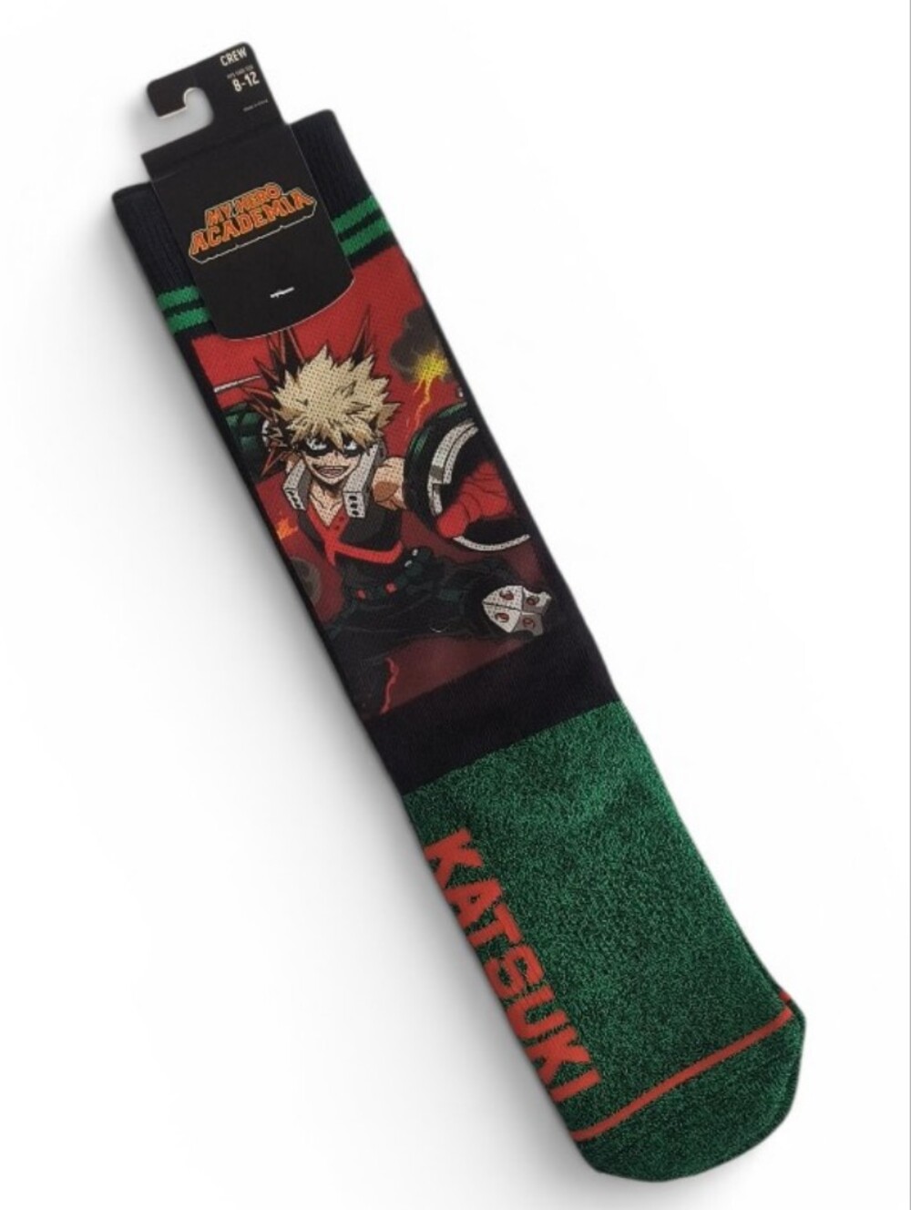 My Hero Academia Bakugo Katsuki Crew Socks